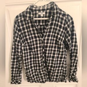 Long sleeve plaid shirt